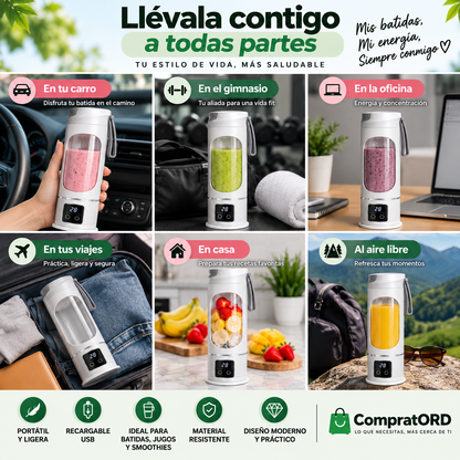 MINI LICUADORA PORTATIL 450 ml